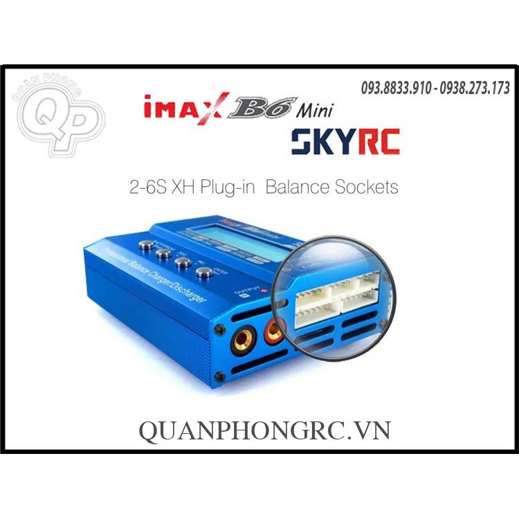 Combo Sạc iMAX B6 Mini Charger SKYRC + Adapter