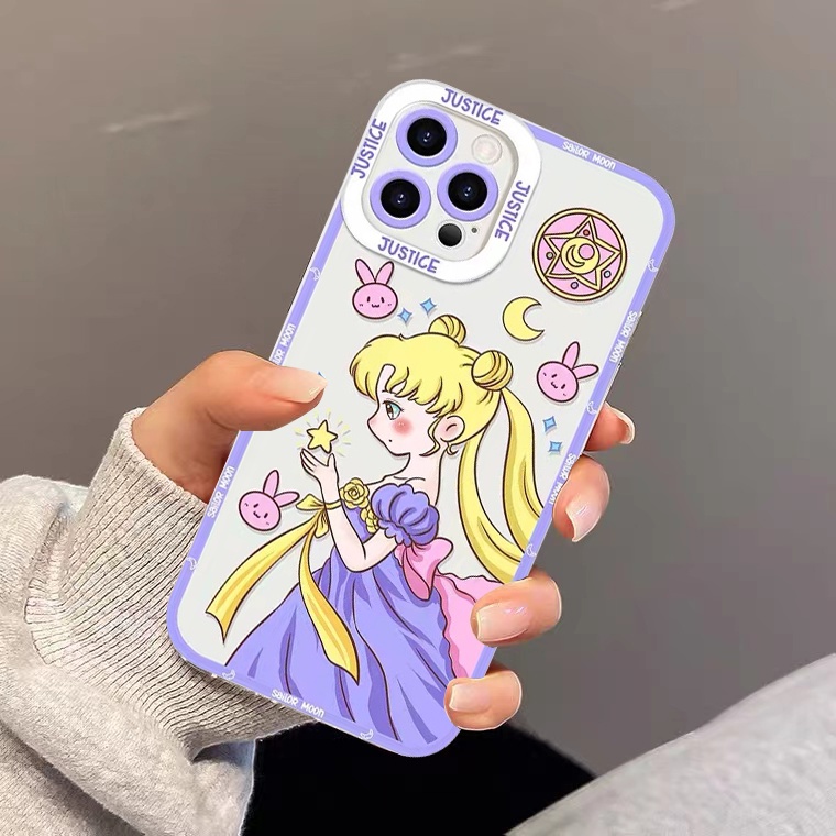 Ốp Điện Thoại TPU Silicon Mềm Chống Sốc Hình Cô Gái Cho iPhone 11 13 pro max 6 6s 7 8 Plus X XR XS max SE 2020 12 pro max 13 Mini