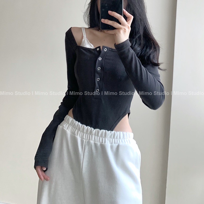 Áo bodysuit dài tay- Jogger Pant