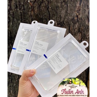 Ốp lưng lưng kính trong viền dẻo iphone 11 pro max - 11 pro - 11 benks crystal clear