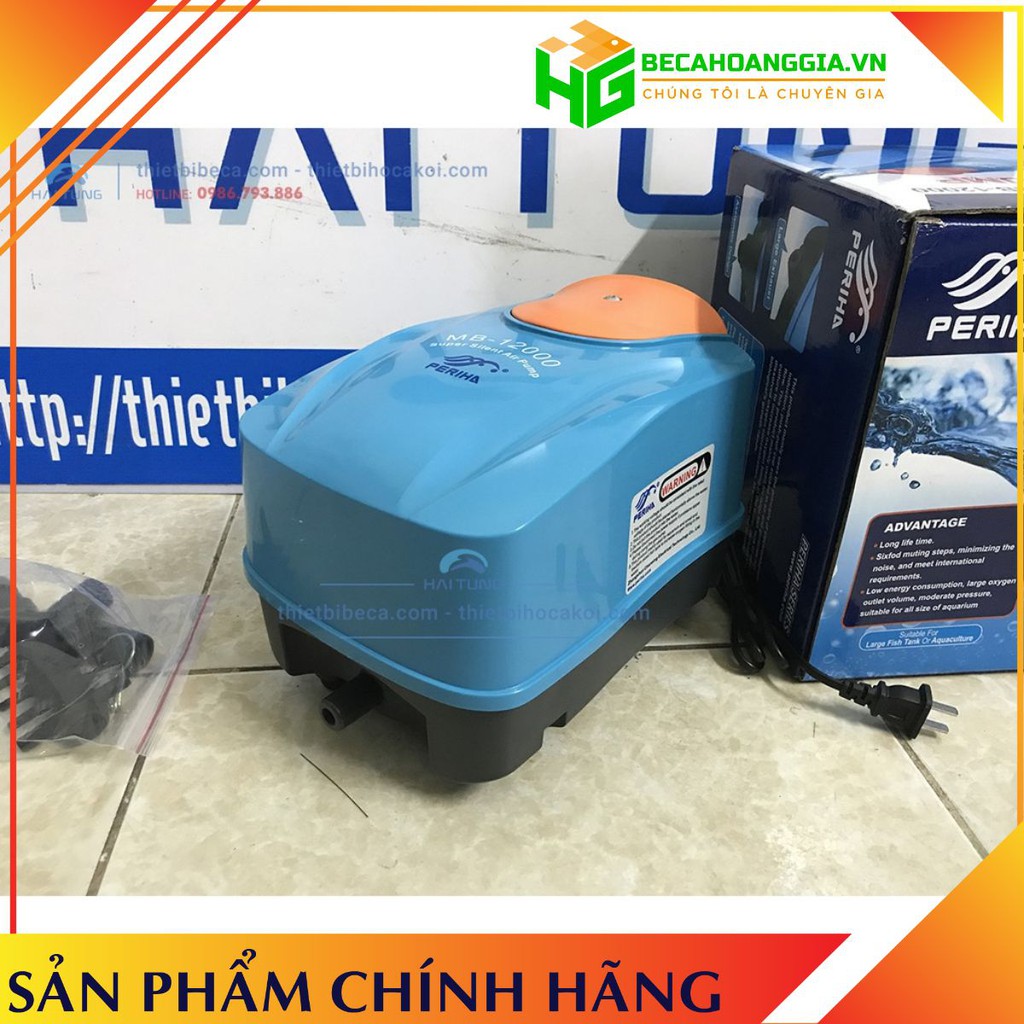 [ Hot Giá Sỉ ] Máy sục khí hồ koi Periha MB 8000