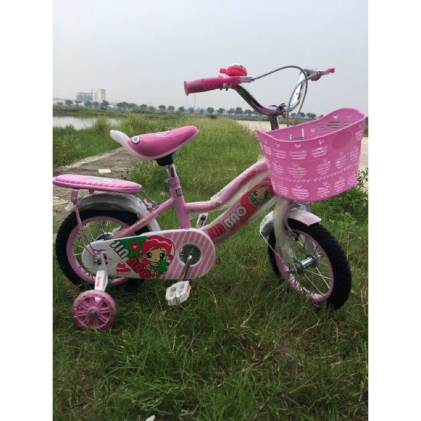 SIÊU RẺ: XE ĐẠP CHO BÉ GÁI HÌNH CÔNG CHÚA