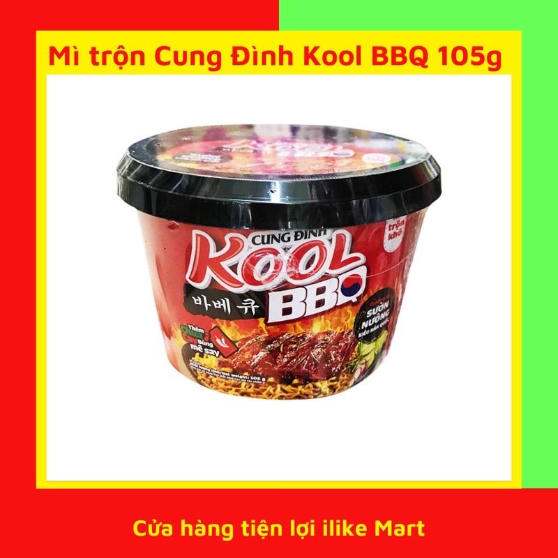 Mì trộn ăn liền Cung Đình Kool BBQ 105g