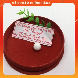 1 Viên đá phong thủy màu trắng 10 li