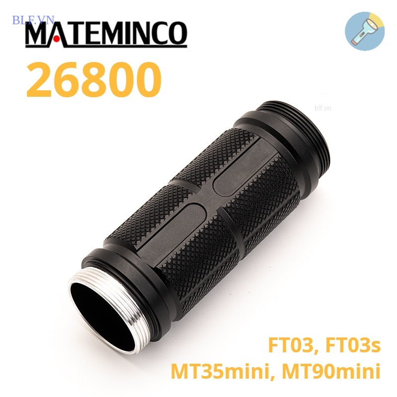 [K94] Ống dài 26800 dành cho đèn pin FT03, FT03s, MT35mini, MT90mini