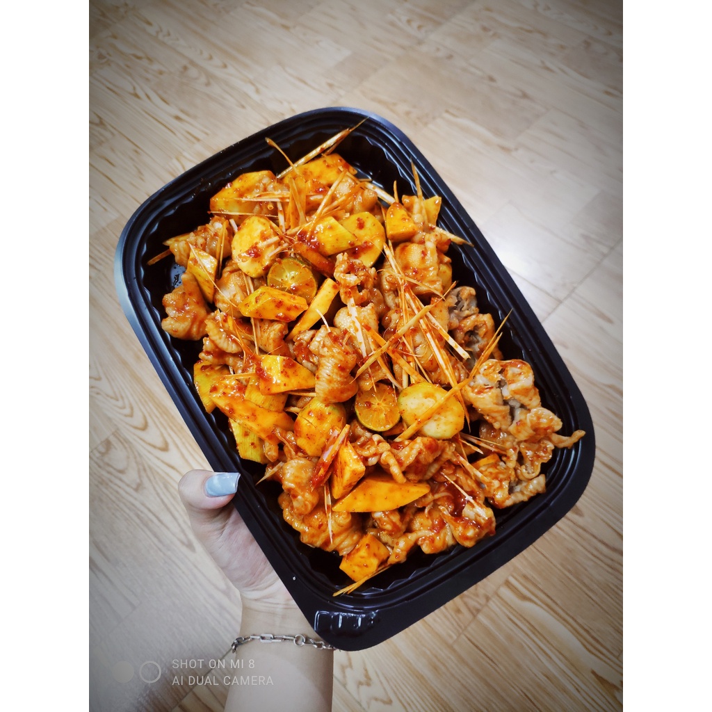 Chân Gà Rút Xương  Bé Mập Mix Cóc Xoài Chua Chua Ngọt Ngọt.