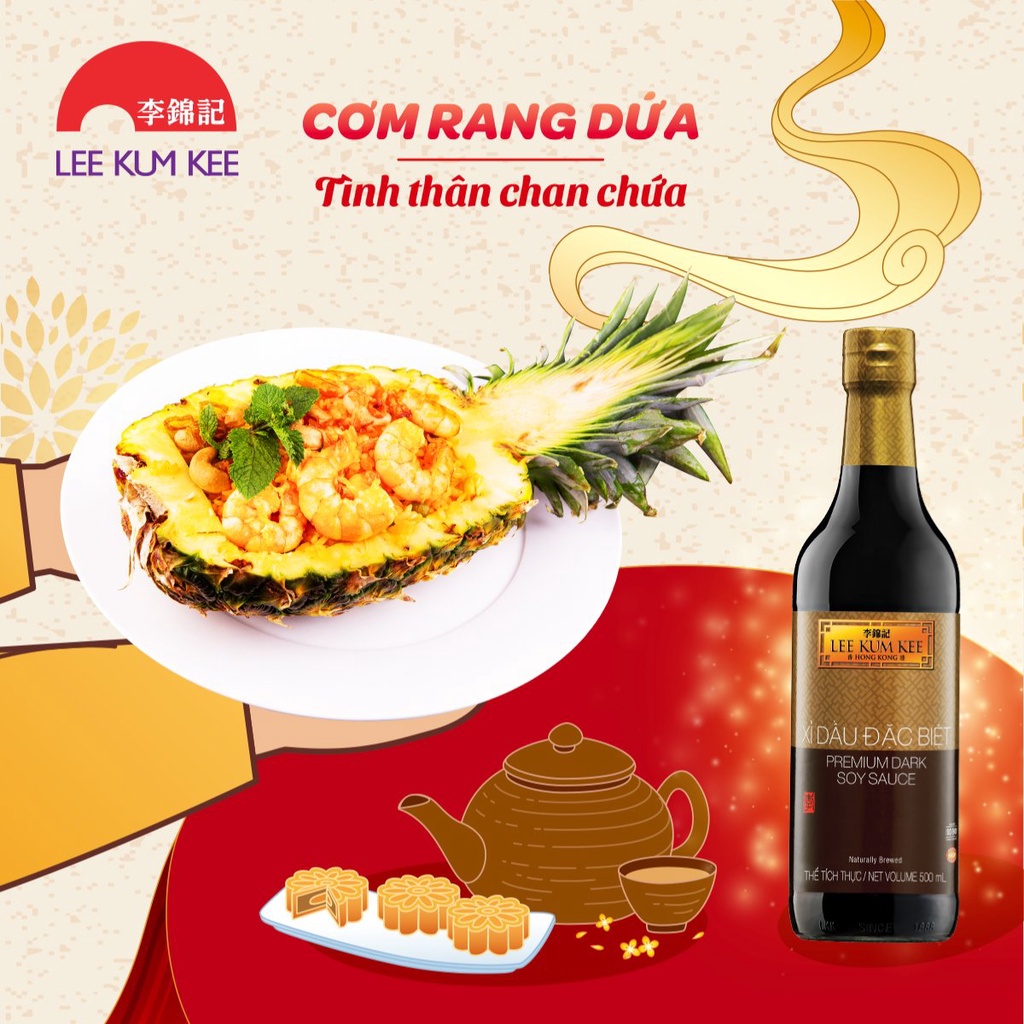 Xì Dầu Đặc Biệt Gia Vị Lee Kum Kee Chai 500ML