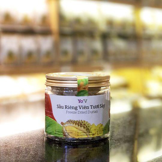 Sinh Tố Sầu Riêng Tươi Sấy Dạng Viên Yo'V Vinamit Sầu Riêng Thật Hương Vị Thật