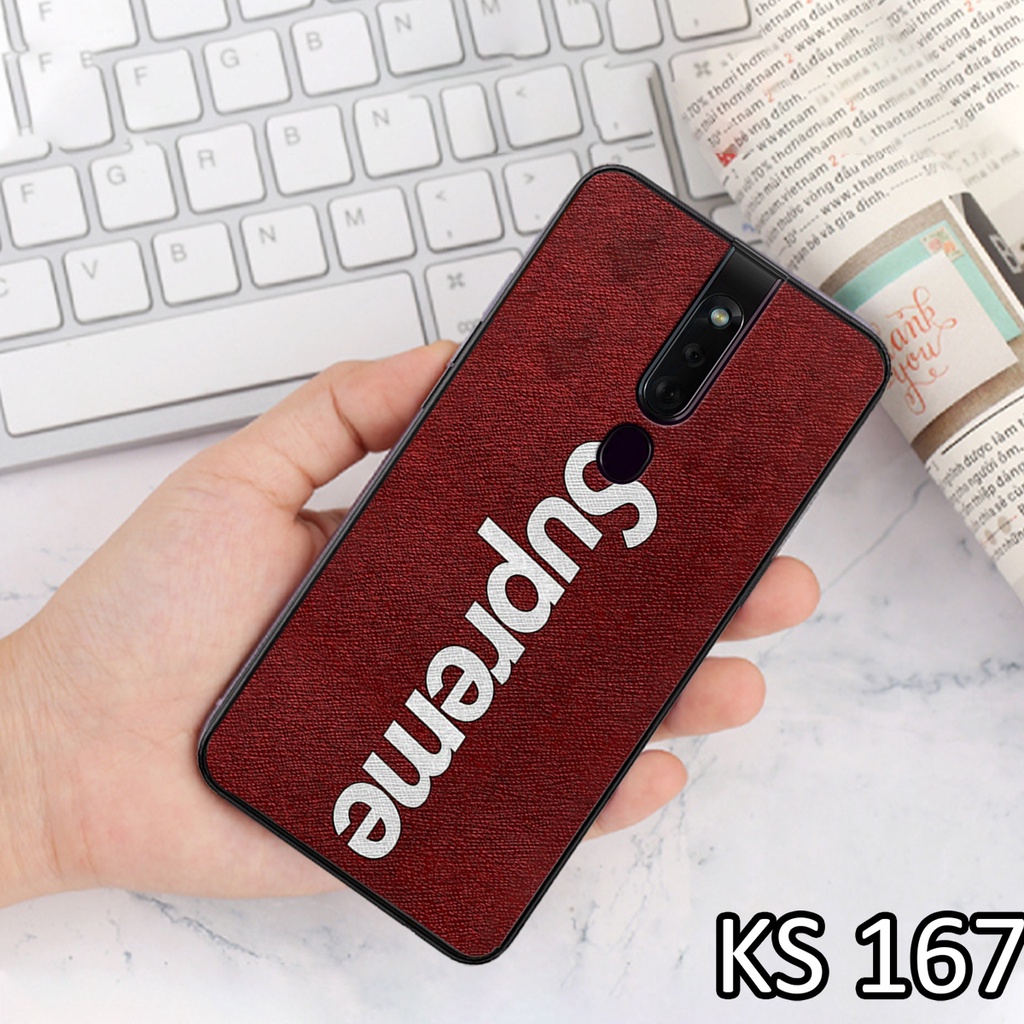 [Sale] Ốp lưng Oppo F9 - Oppo F11 - Oppo F11 Pro - Ốp điện thoại Oppo in hình logo ŞUPŘĒMĚ cực sang trọng