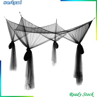 [4 Post Bed Canopy Net Valance Drape Lưới Đơn