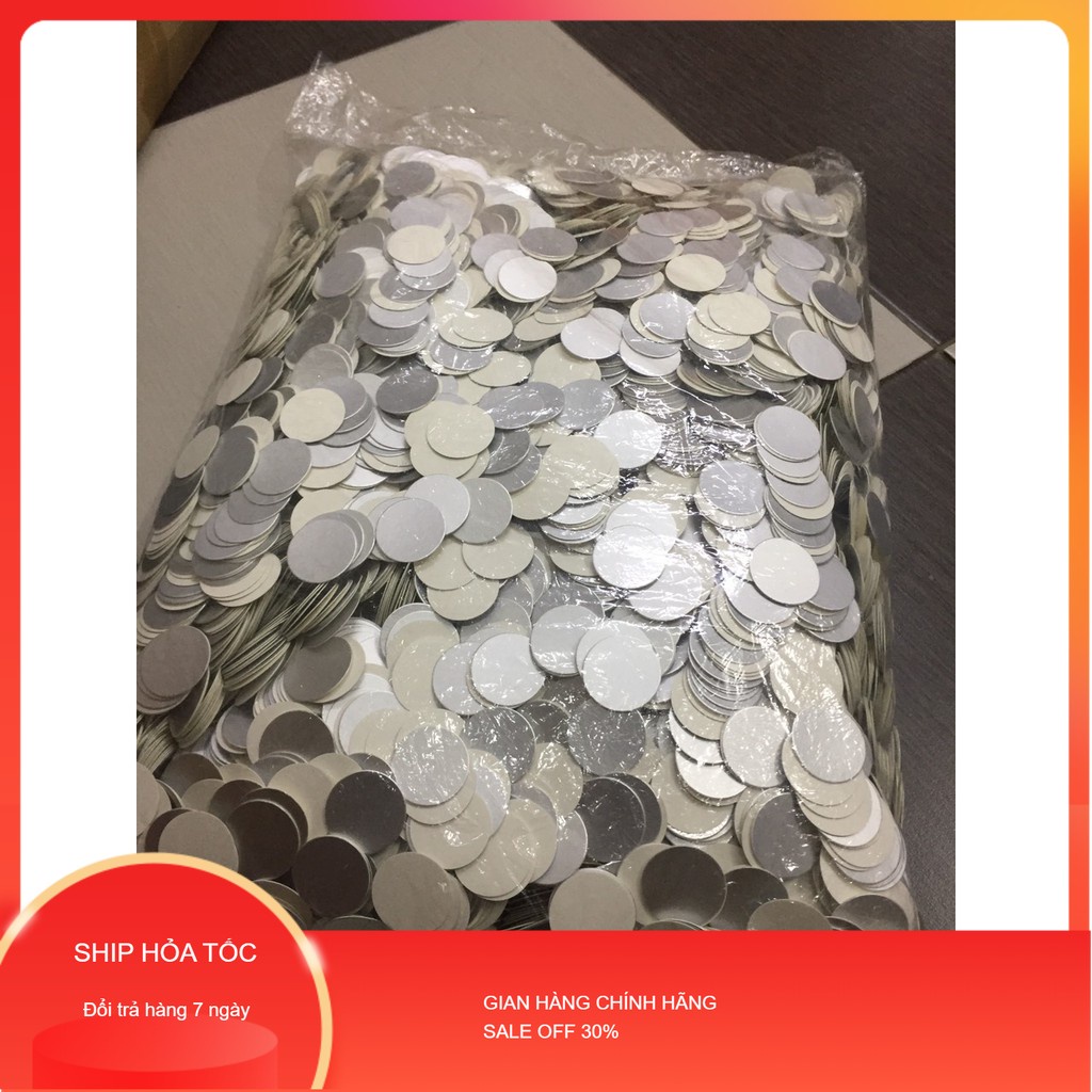 Màng seal nhôm cắt sẵn cho chai nhựa HD,Pet, PP...rất thuận tiện