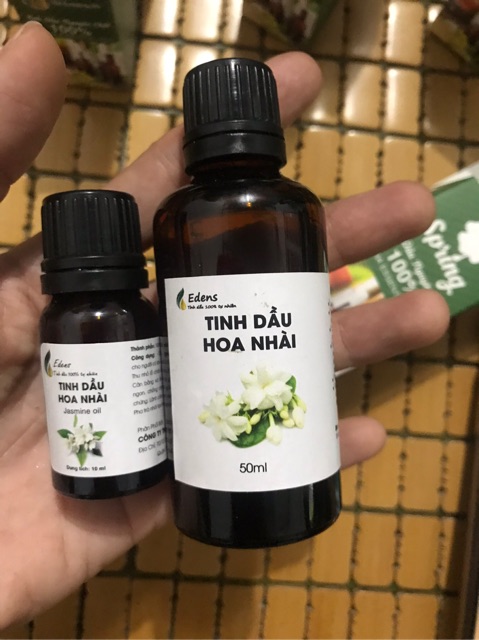 Tinh dầu hoa Nhài 10ml và 50ml  nguyên chất 100% từ thiên nhiên của Viện Hàn Lâm KHCNVN