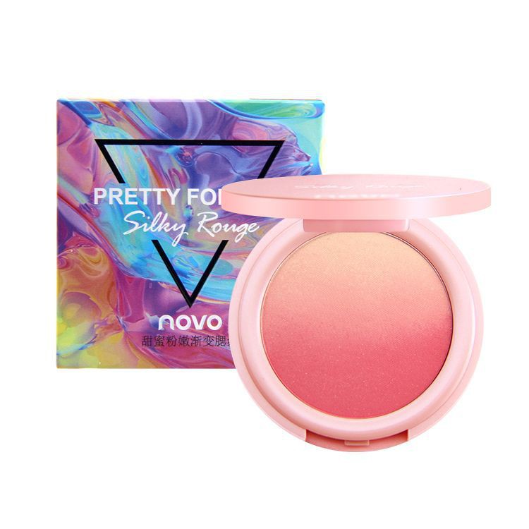 Má hồng loang Novo Silky Rough Pretty For You NOVO5259