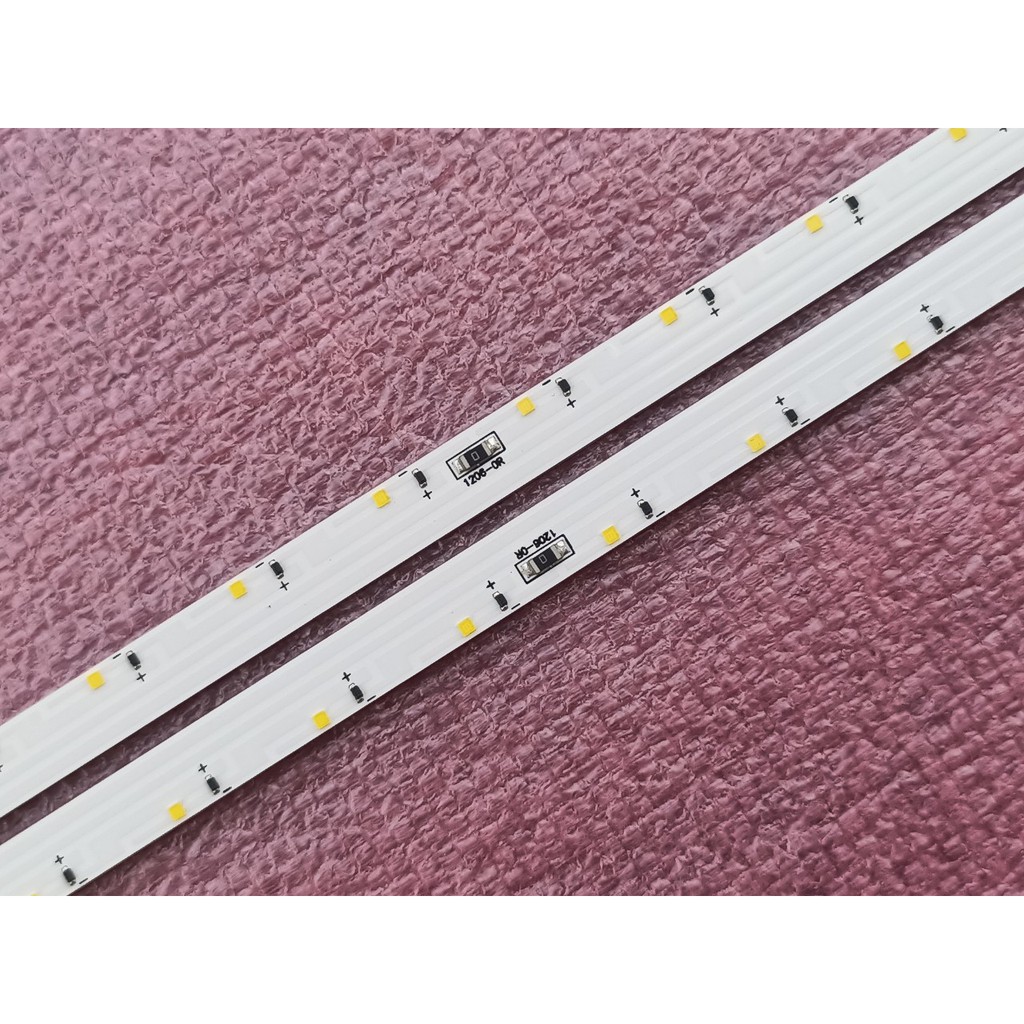 BỘ LED VIỀN TIVI SAMSUNG 43K5100 43k5300 MỚI 100% BỘ 2 THANH TRÁI PHẢI, MỖI THANH 25 BÓNG 3V, DÀI 44,5cm