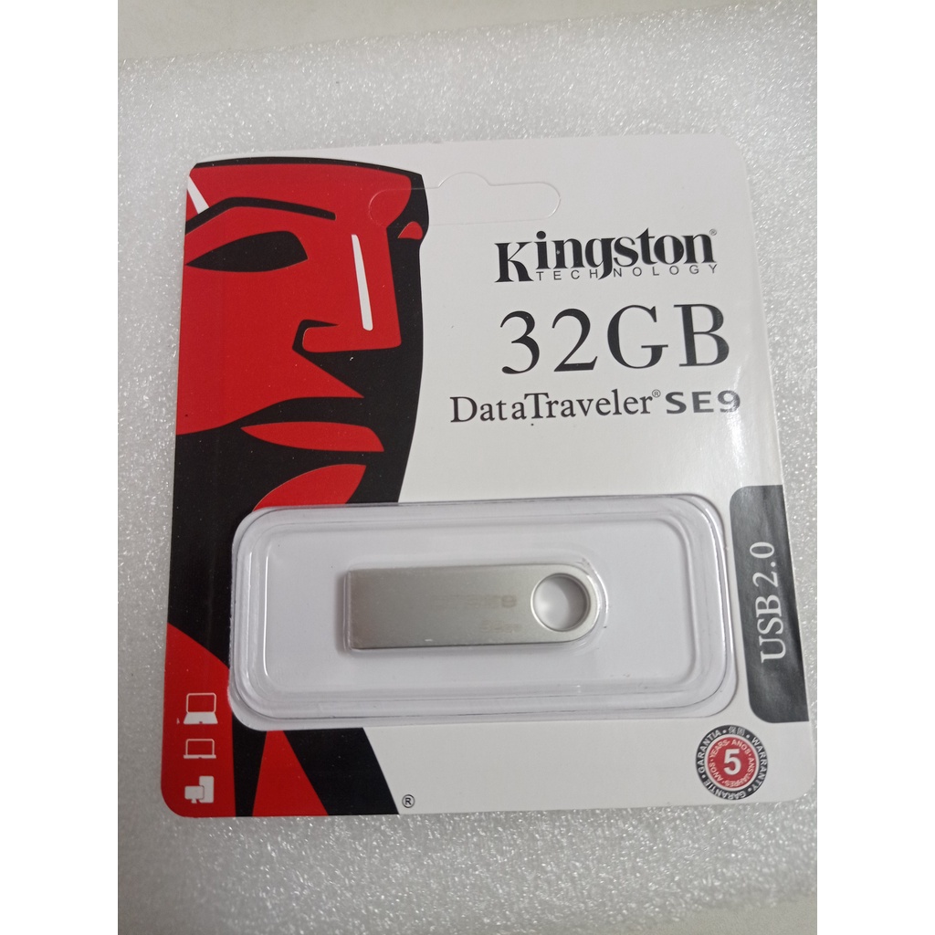 USB  Kingston 64gb/32gb/16gb DTSE9 2.0, thiết kế nhỏ gọn, vỏ kim loại chống nước