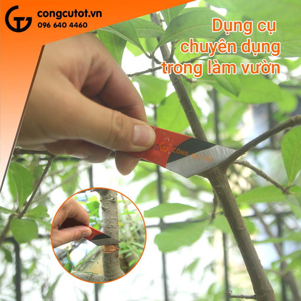 Dao ghép liền khối cán ngắn Senyue