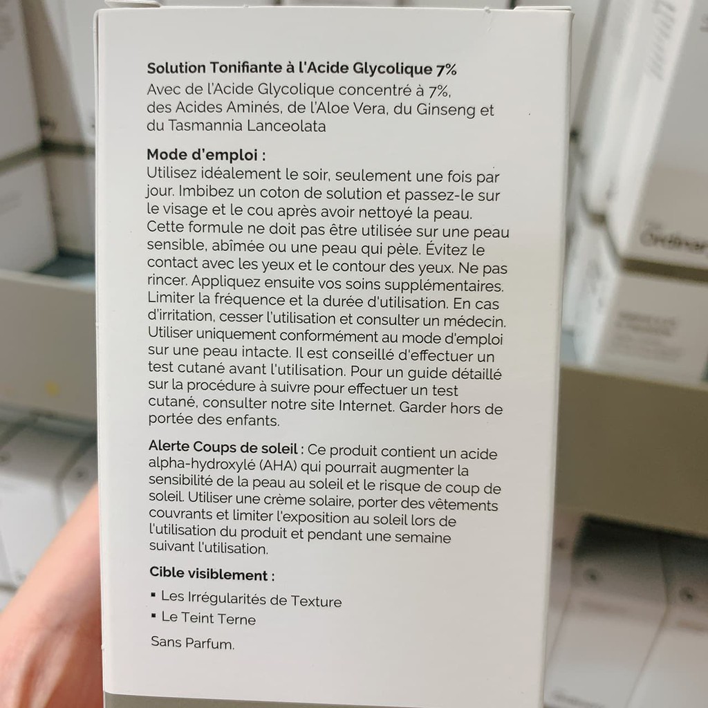 Toner The Ordinary Glycolic Acid 7% Toning Solution Tẩy Da Chết / Sáng Da / Giảm Thâm