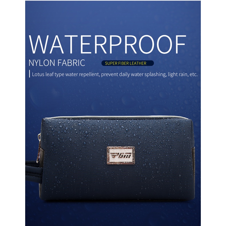 Túi cầm tay Golf PGM 1 ngăn lớn vải chống thấm PGM nylon wear resistant waterproof mini golf handbag