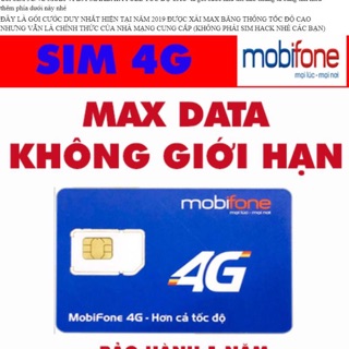 Sim max băng thông