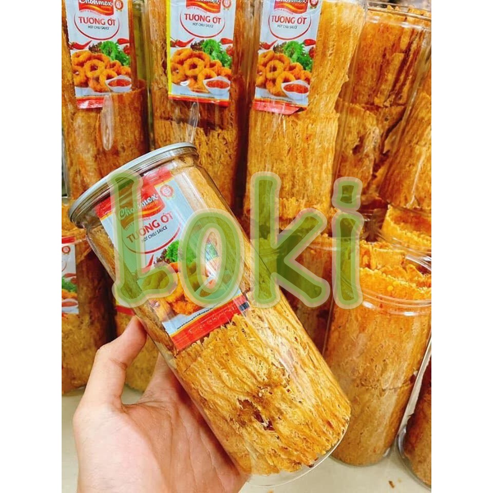 Mực cán tẩm vị Lon 200G - Đồ ăn vặt ngon nhất | BigBuy360 - bigbuy360.vn