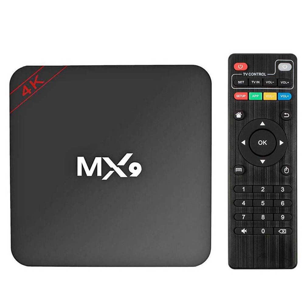 Bộ TV Box thông minh Android 11.0 WiFi HD MX9 TV Box 4K kết nối wifi 1GB 8GB 5G