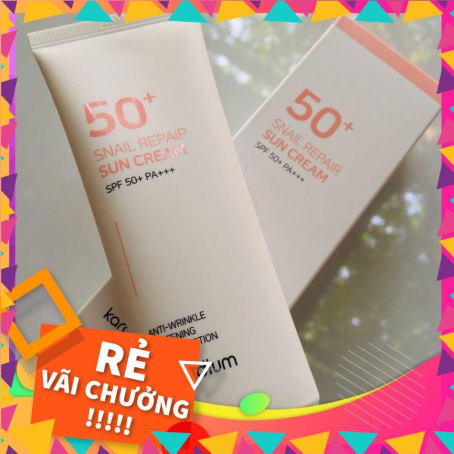 Kem chống nắng Karadium Snail Repair Sun Cream SPF 50 PA+++70