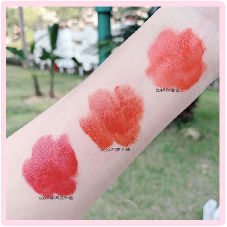 Set 3 Cây Son HERORANGE trái tim, mẫu mới, hộp đựng sang trọng - Son Herorange kem siêu lì FEY BEAUTY A36