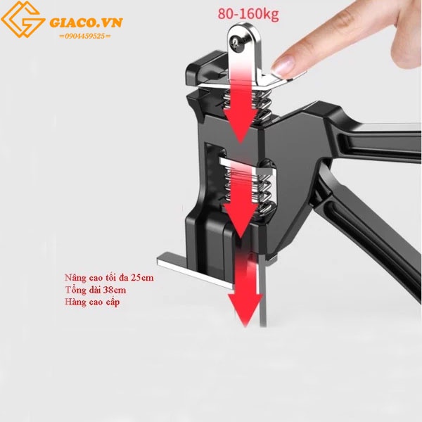 Kích kê tay bóp nhanh