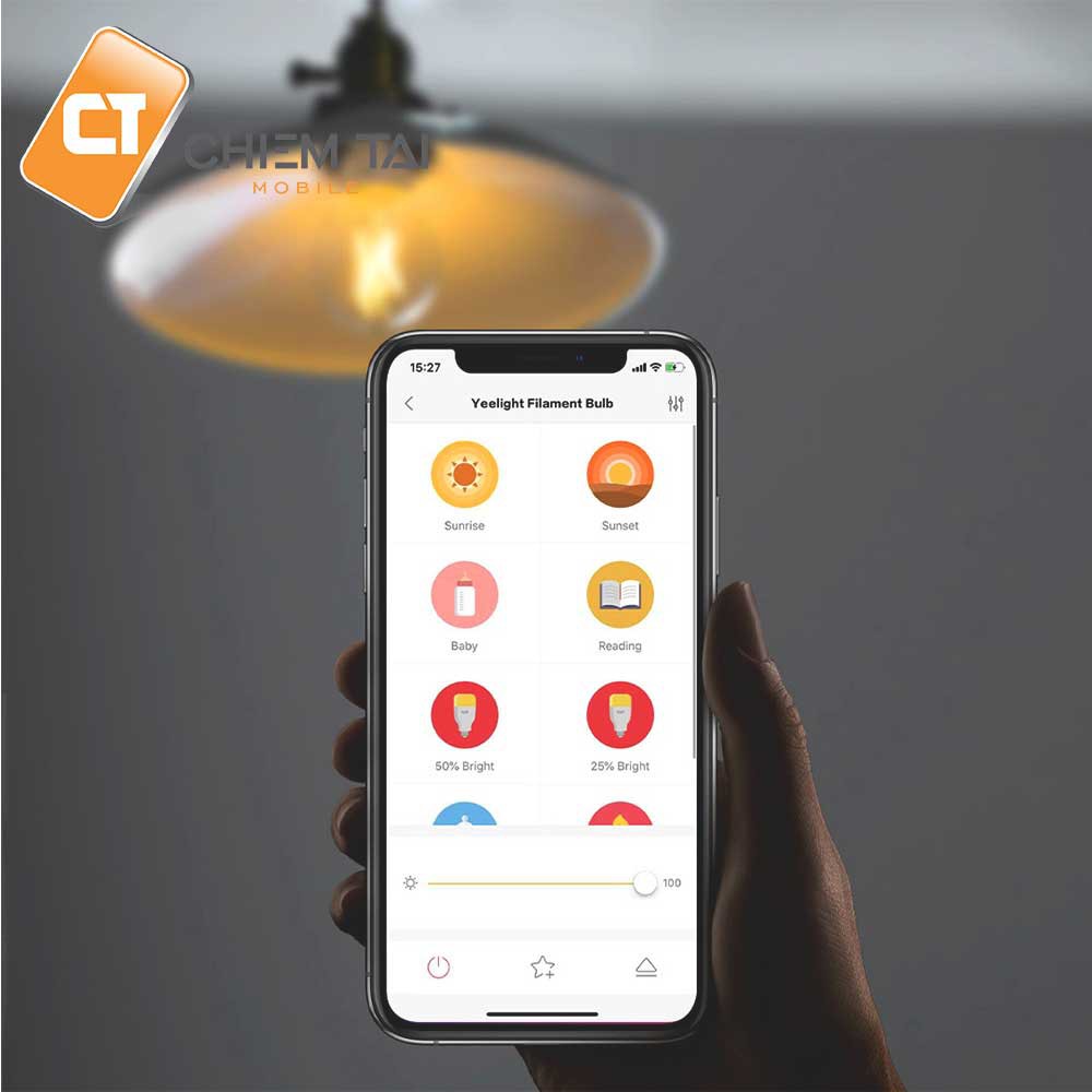 Bóng đèn LED dây tóc thông minh Yeelight YLDP12YL