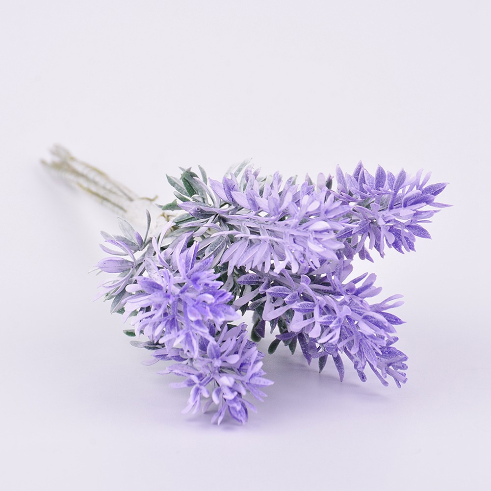 1 Bó Hoa Oải Hương Nhân Tạo Diy Trang Trí Nhà Cửa / Sân Vườn