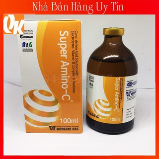 SUPER AMINO C Chai 100ml-Trợ Lực, Tăng Sức Đề Kháng-Hỗ Trợ Phục Hồi Khi Bị Bệnh Và Khi Điều T.rị Tang Cựa -