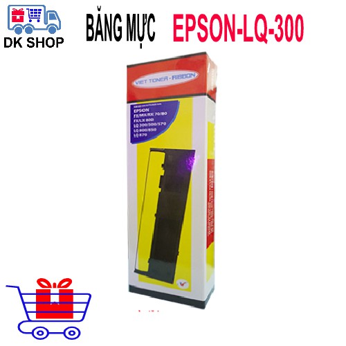 Băng Mực (Ribbon-Ruy Băng) Epson LQ-300 Dùng Cho Máy In Epson LQ 300+ / 300 +II