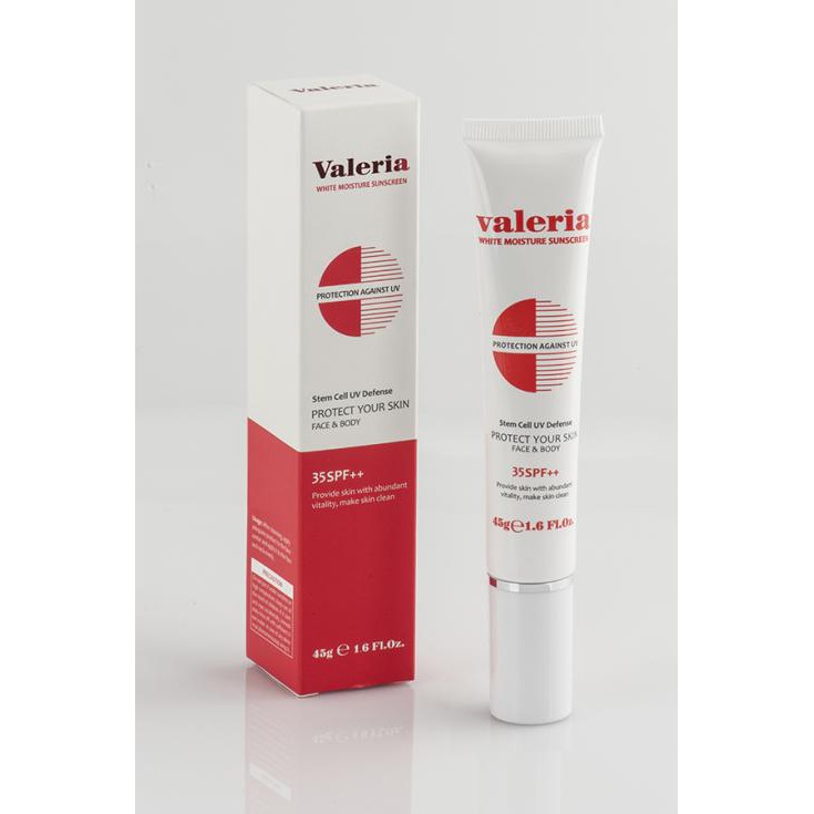Kem chống nắng dưỡng da trắng hồng BB cream Valeria