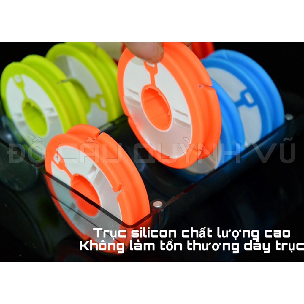 Hộp Đựng Trục Câu Đài Silicone Cao Cấp Chuyên dụng câu đơn câu đơn câu đài