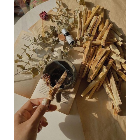 PALO SANTO -GỖ THANH TẨY NĂNG LƯỢNG
