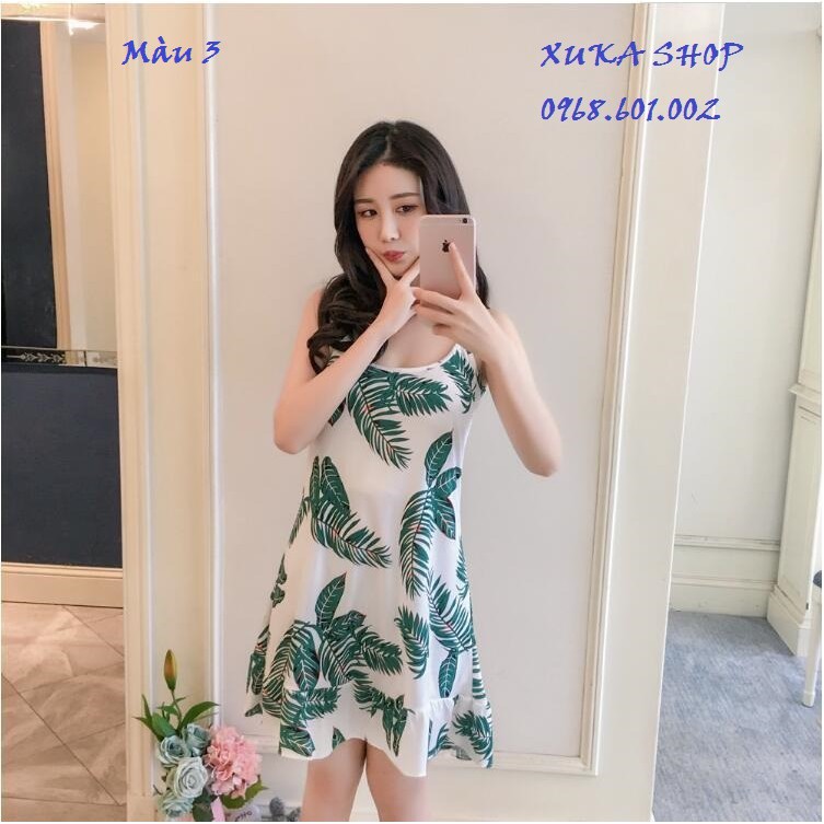 VÁY NGỦ KUTE CÓ MÚT - HÀNG LOẠI 1 CÓ TÚI ZIP NXKA007 | BigBuy360 - bigbuy360.vn