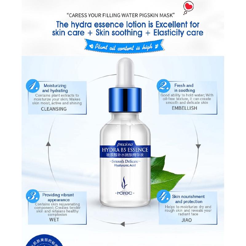 [Hàng mới về] Tinh chất Hyaluronic Acid ROREC nuôi dưỡng da mặt