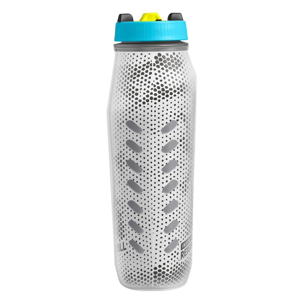 [CHÍNH HÃNG] Bình Nước Thể Thao Đa Chức Năng Cách Nhiệt Camelbak Reign Chill 1L (Chế độ phun mưa làm mát) - Đen Xanh