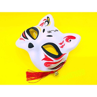 Mặt nạ cáo đã vẽ cosplay , halloween - mặt nạ hóa trang cáo hồ ly mã BHO94 Bhấp dẫn