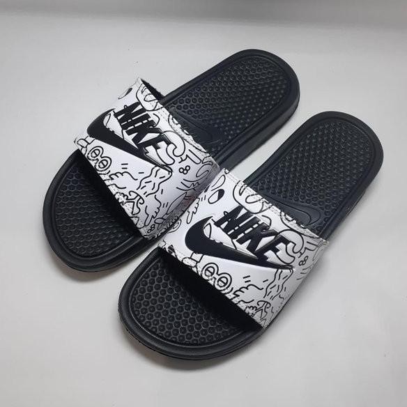 Sandal Nike Benassi Swosh Slop Thời Trang Cho Nam Nữ - 39