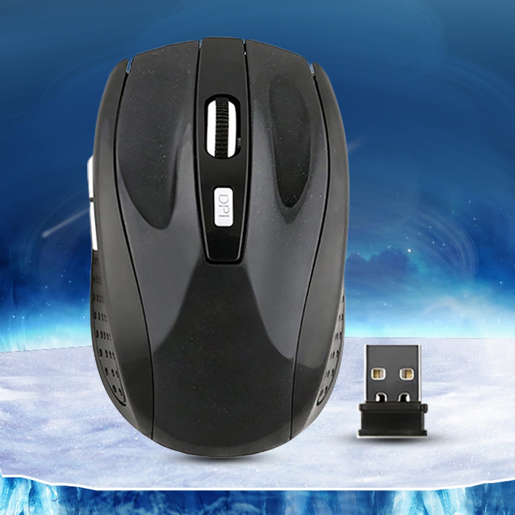 Chuột không dây USB 2.0 2.4GHz cho Laptop/PC