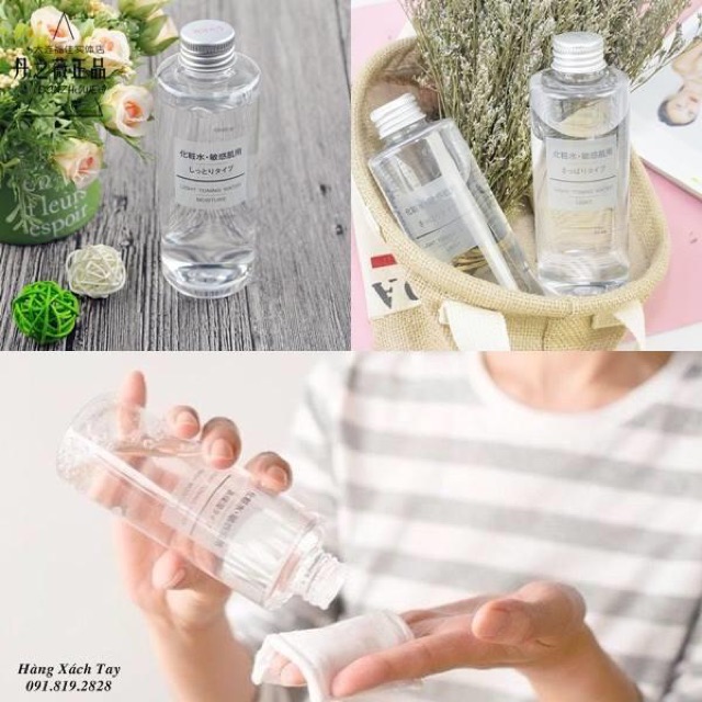 Nước hoa hồng Muji high moisture 200ml