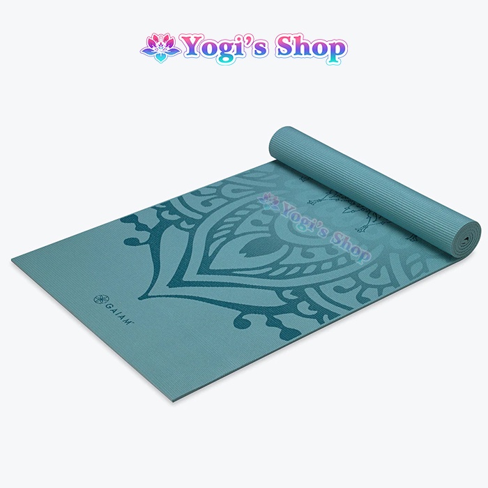Thảm Tập Yoga PVC Hoa Văn Relax 6mm 1 lớp | Hàng Đài Loan Xuất Khẩu
