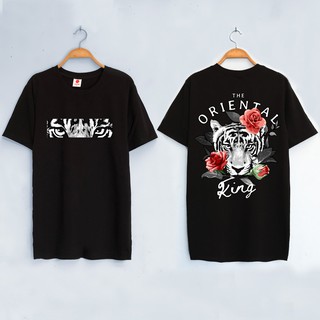 Áo phông cotton unisex hoạ tiết hổ 1235
