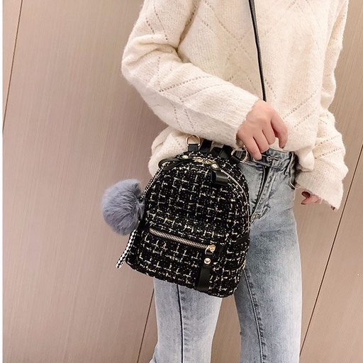 Balo mini nữ nhỏ vải dạ đẹp đi chơi thời trang phong cách hàn quốc TBB31