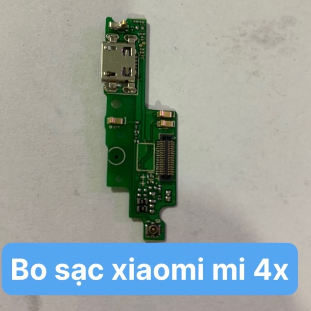 Cụm chân sạc, Bo sạc, micro nghe gọi zin hãng Xiaomi Redmi 4x