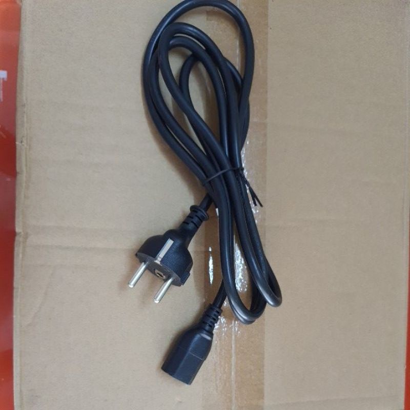 Dây nguồn  2 chân dài 1.8m có tiếp mát chuẩn 10A-205V chính hãng longwell dâyZin theo máy đồng bộ