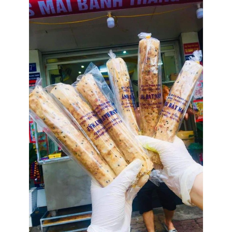 [Mã 77FMCGSALE1 giảm 10% đơn 250K] Combo 10c bánh tráng Anh Bảy Mập - bánh nướng mắm ruốc chà bông | BigBuy360 - bigbuy360.vn