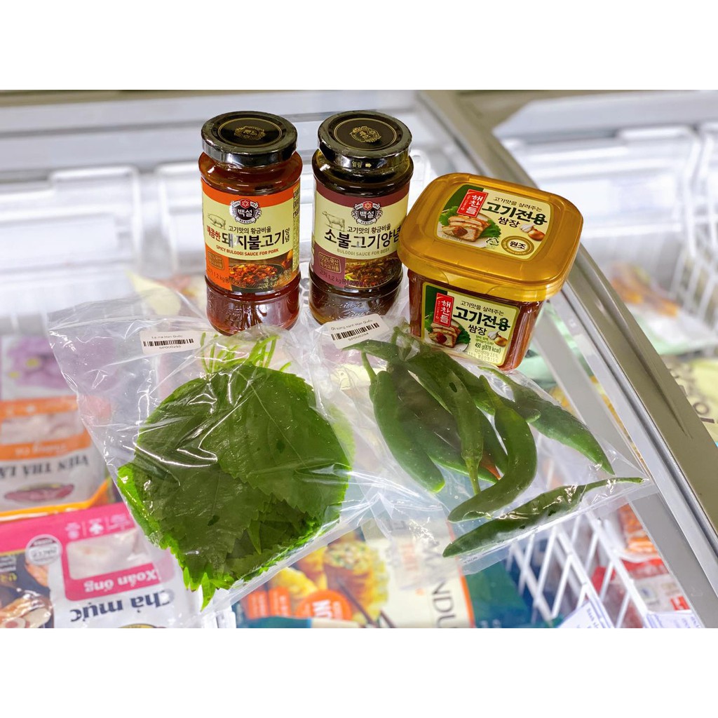 Lá mè - lá nhíp - Lá vừng Hàn Quốc 깻잎