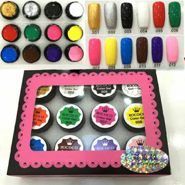 Gel Vẽ Bán Lẻ Mầu